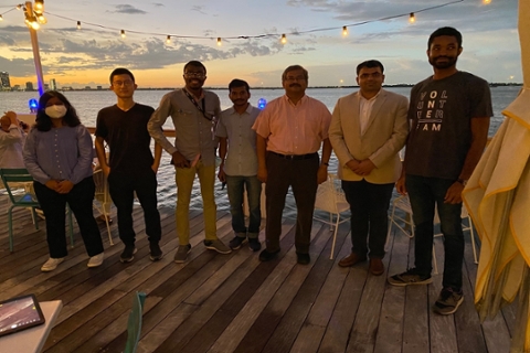 Dr Raliya visit AAQRL Miami